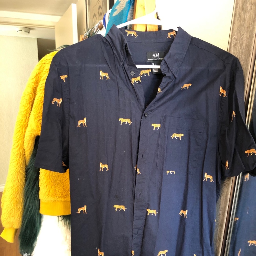 Short Sleeve Button Down